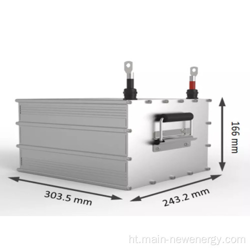 36v63ah batri ityòm ak 5000 sik lavi